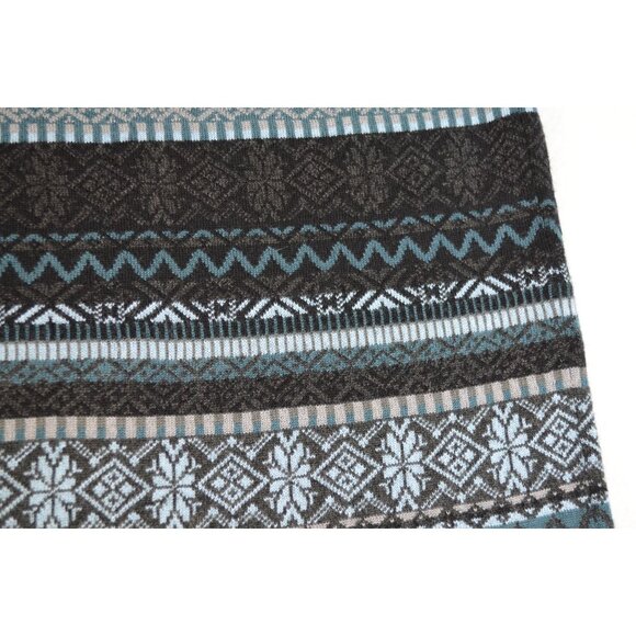 Icelandic Design Fair Isle Size Medium Women's Sweater Knit Skirt Wool Blend - Picture 8 of 9